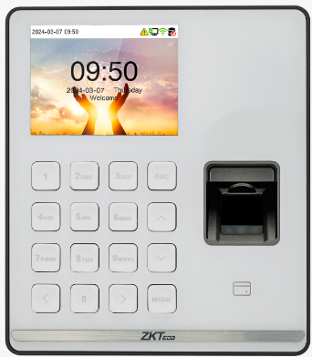 ZK M1 TERMINAL CONTROL ASIST. ACCESO HUELLA WIFI+R – MegaControl